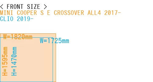#MINI COOPER S E CROSSOVER ALL4 2017- + CLIO 2019-